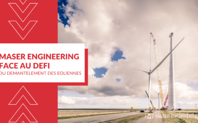 Maser Engineering face au défi du démantèlement des éoliennes