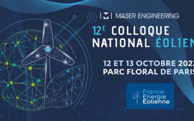 Maser Engineering participe au Colloque National éolien 2022 à Paris.